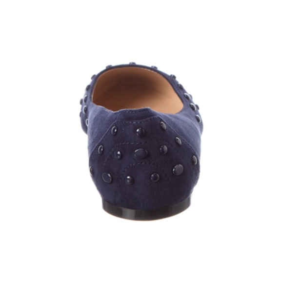 TODS blue studded ballerina flats - Picture 3 of 12